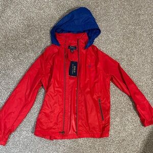 Polo by Ralph Lauren Kids Red and Blue Raincoat